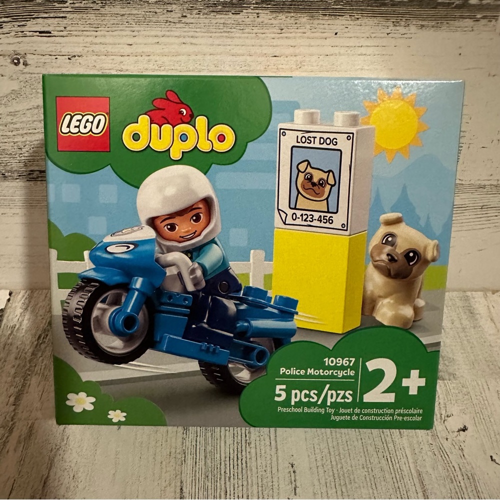 LEGO® DUPLO® Town Police Motorcycle 10967 NEW
